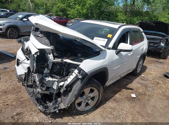 JTMP1RFV3KD002730 2019 TOYOTA RAV4 White Front left