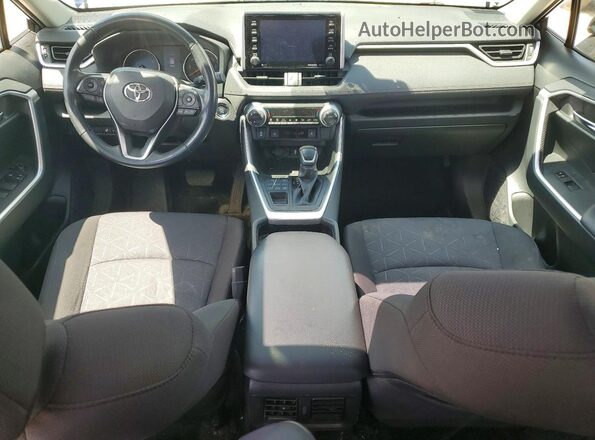 JTMP1RFV3KD043939 2019 TOYOTA RAV4 Blue Առջևի վահանակի տեսք