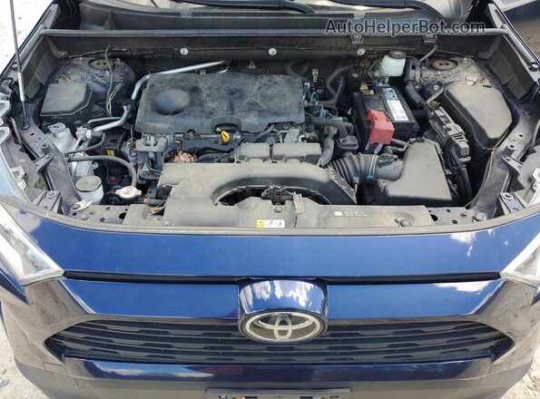 JTMP1RFV3KD043939 2019 TOYOTA RAV4 Blue Շարժիչի բաժամունքի տեսք