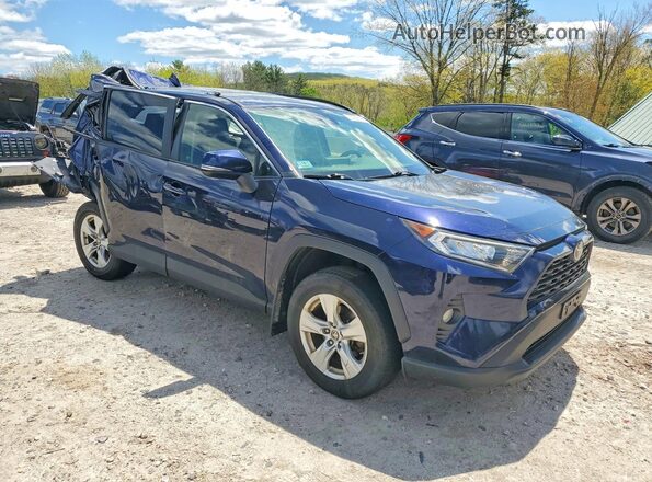 JTMP1RFV3KD043939 2019 TOYOTA RAV4 Blue Առջևի աջ