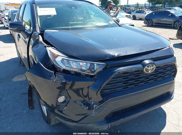JTMP1RFV4KD033775 2019 TOYOTA RAV4 Black წინა ხედი