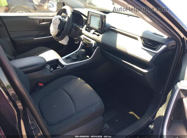 JTMP1RFV4KD033775 2019 TOYOTA RAV4 Black წინა სალონის ხედი
