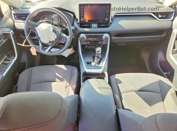 JTMP1RFV4KD512052 2019 TOYOTA RAV4 Silver Widok deski rozdzielczej