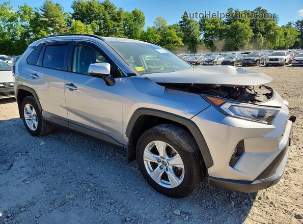 JTMP1RFV4KD512052 2019 TOYOTA RAV4 Silver Przód prawy