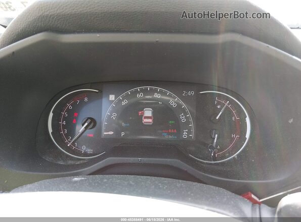 JTMP1RFV4SJ044129 2025 TOYOTA RAV4 Black Widok tylnych siedzeń