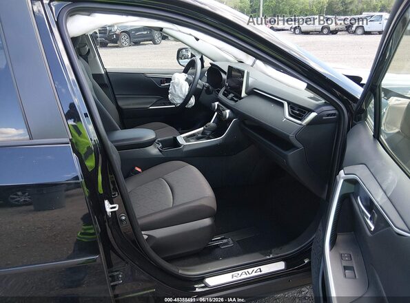 JTMP1RFV4SJ044129 2025 TOYOTA RAV4 Black Widok wnętrza z przodu