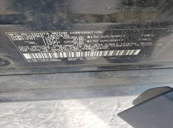 JTMP1RFV5KD007878 2019 TOYOTA RAV4 Black 