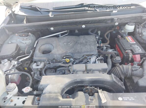 JTMP1RFV5KD016807 2019 TOYOTA RAV4 Gray Rear view