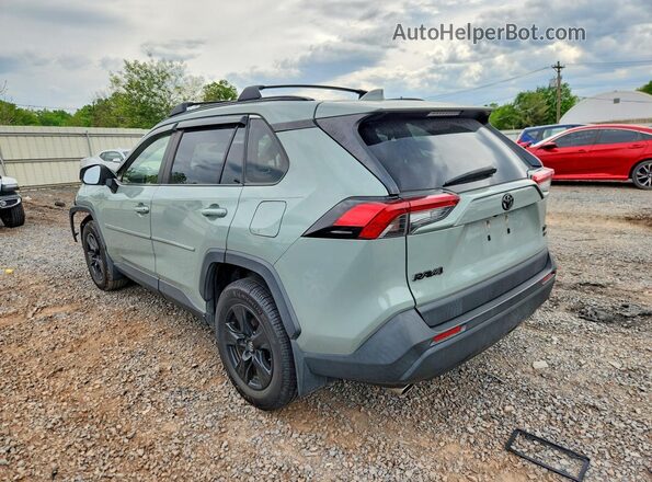 JTMP1RFV6KD506110 2019 TOYOTA RAV4 Green Rear left