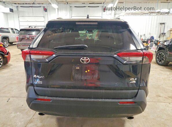 JTMP1RFV6KD513526 2019 TOYOTA RAV4 Black Widok z tyłu
