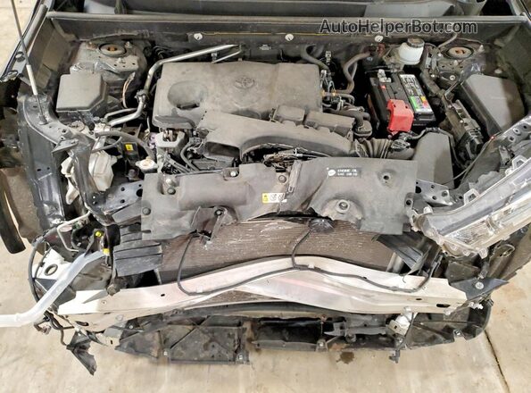 JTMP1RFV6KD513526 2019 TOYOTA RAV4 Black Widok wnętrza z tyłu