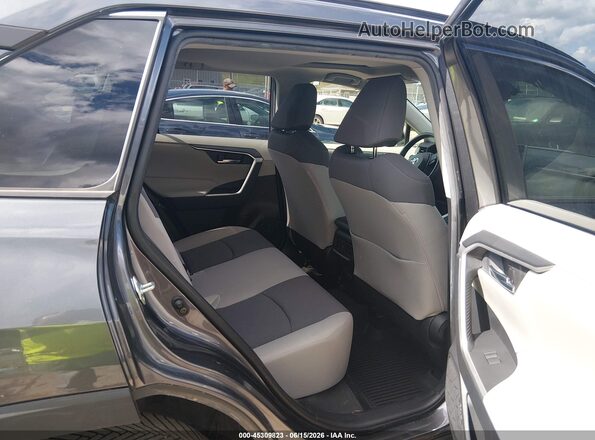 JTMP1RFV6LD526312 2020 TOYOTA RAV4 Gray Vista de la etiqueta del VIN