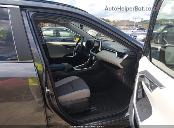 JTMP1RFV6LD526312 2020 TOYOTA RAV4 Gray Vista interior delantera