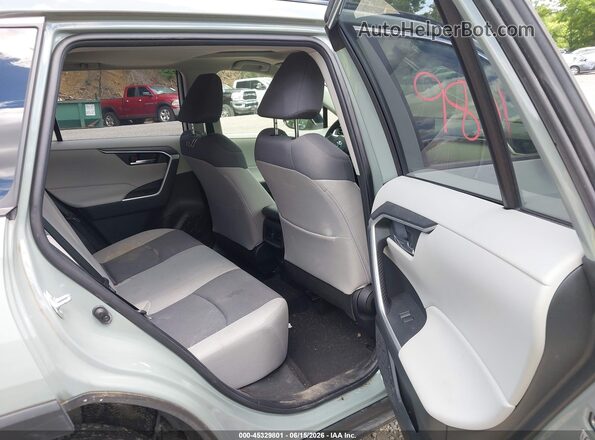 JTMP1RFV7KD522980 2019 TOYOTA RAV4 Gray VIN sticker view