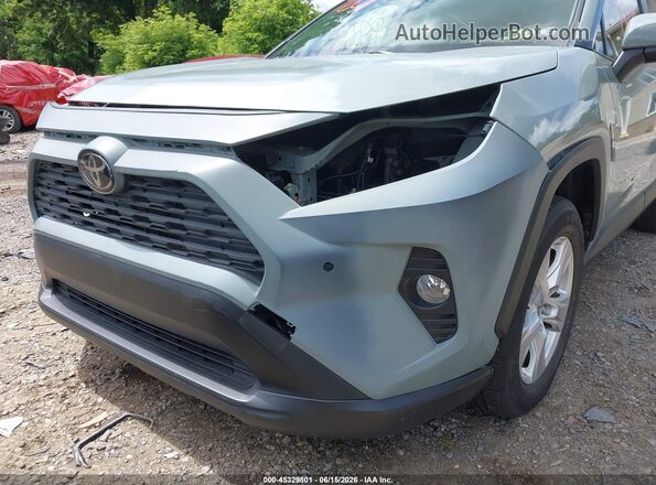 JTMP1RFV7KD522980 2019 TOYOTA RAV4 Gray Front view