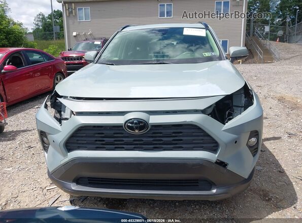 JTMP1RFV7KD522980 2019 TOYOTA RAV4 Gray Rear interior view