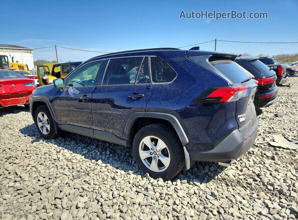 JTMP1RFV7KJ002263 2019 TOYOTA RAV4 Blue Հետևի ձախ