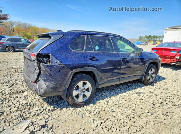 JTMP1RFV7KJ002263 2019 TOYOTA RAV4 Blue Հետևի աջ