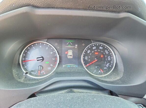 JTMP1RFV7KJ002263 2019 TOYOTA RAV4 Blue Սարքավորումների վահանակի տեսք