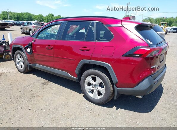 JTMP1RFV8KD014498 2019 TOYOTA RAV4 Красный Задняя левая четверть