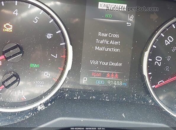 JTMP1RFV8KD014498 2019 TOYOTA RAV4 Красный 