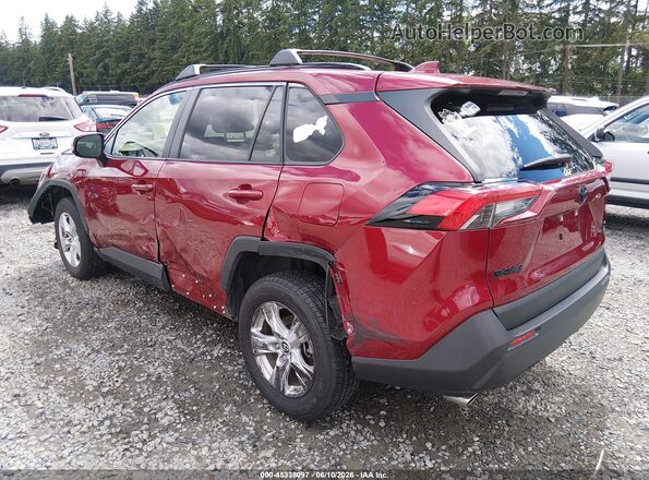 JTMP1RFV8KD029356 2019 TOYOTA RAV4 Red Задня ліва чверть
