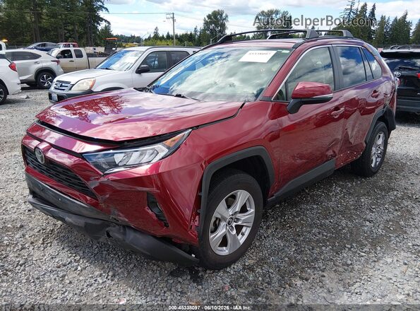 JTMP1RFV8KD029356 2019 TOYOTA RAV4 Red Передня ліва чверть