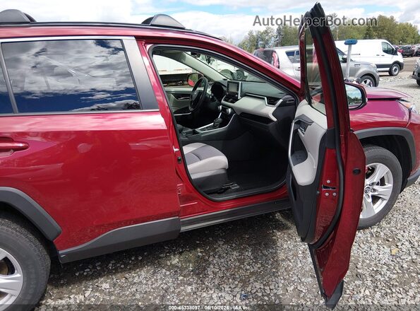 JTMP1RFV8KD029356 2019 TOYOTA RAV4 Red Вид салону спереду