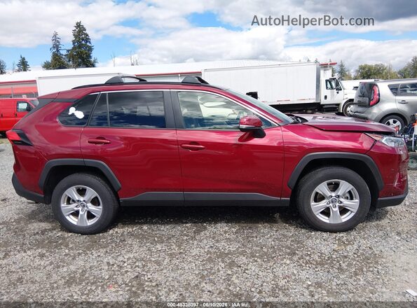 JTMP1RFV8KD029356 2019 TOYOTA RAV4 Red Вид задньої частини салону