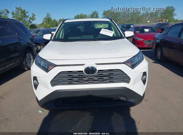 JTMP1RFV8KD505136 2019 TOYOTA RAV4 White 