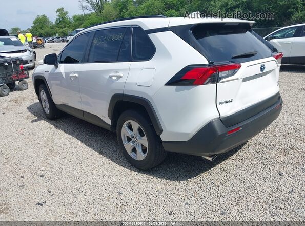 JTMR6RFV6LD001325 2020 TOYOTA RAV4 HYBRID White უკანა მარცხენა