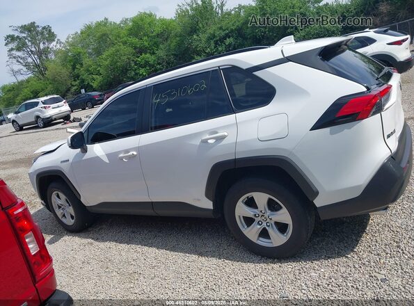 JTMR6RFV6LD001325 2020 TOYOTA RAV4 HYBRID White 