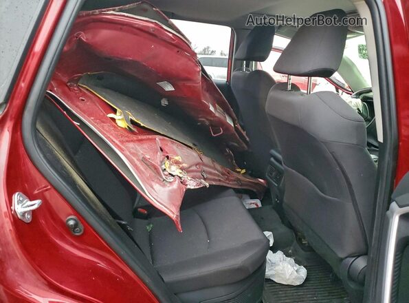 JTMR6RFV7LD004671 2020 TOYOTA RAV4 Maroon Widok tylnych siedzeń