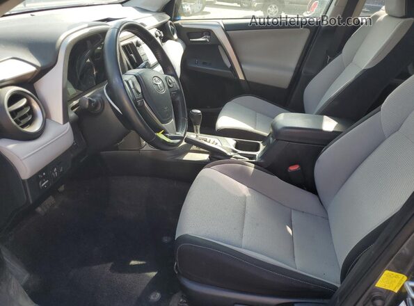 JTMRFREV0HD217759 2017 TOYOTA RAV4 Gray Front interior view