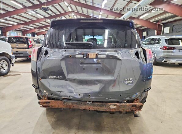 JTMRFREV1GD190344 2016 TOYOTA RAV4 Gray Rear view