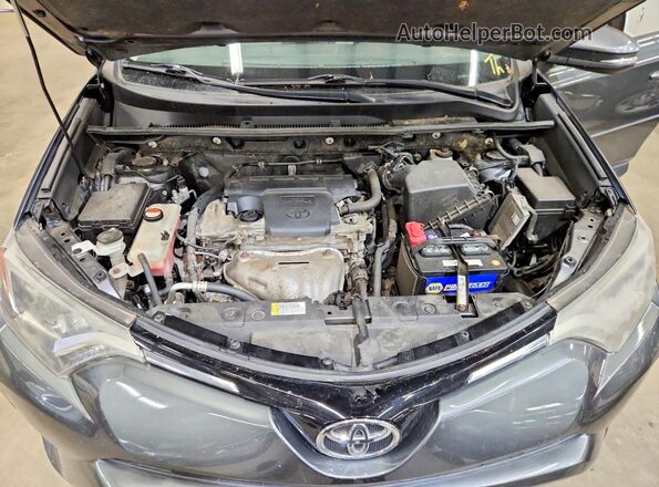 JTMRFREV1GD190344 2016 TOYOTA RAV4 Gray Engine compartment view