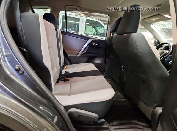 JTMRFREV1GD190344 2016 TOYOTA RAV4 Gray Rear interior view