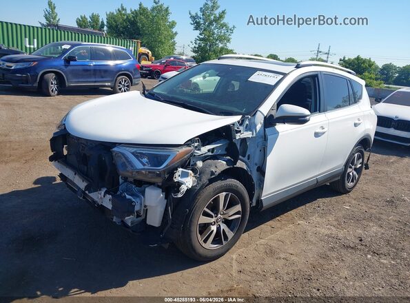 JTMRFREV1HJ108129 2017 TOYOTA RAV4 White წინა მარცხენა ხედი სამი მეოთხედიდან