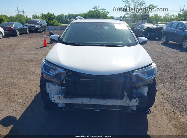 JTMRFREV1HJ108129 2017 TOYOTA RAV4 White ხელსაწყოთა პანელის ხედი