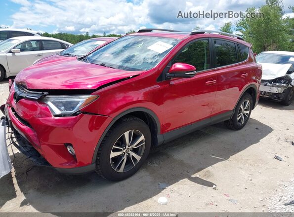 JTMRFREV1HJ112987 2017 TOYOTA RAV4 Red Front left