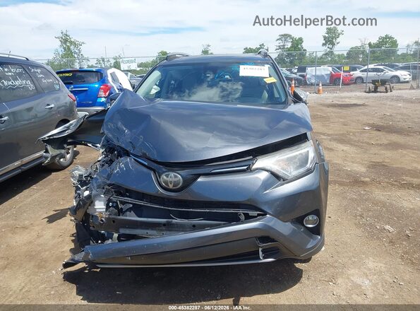 JTMRFREV2HD201501 2017 TOYOTA RAV4 Gray Սարքավորումների վահանակի տեսք