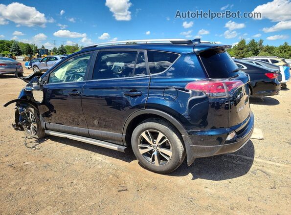 JTMRFREV2JJ742927 2018 TOYOTA RAV4 Blue Trasero izquierdo