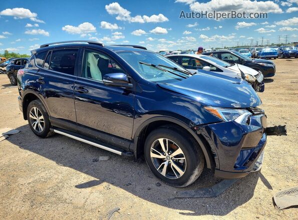 JTMRFREV2JJ742927 2018 TOYOTA RAV4 Blue Delantero derecho