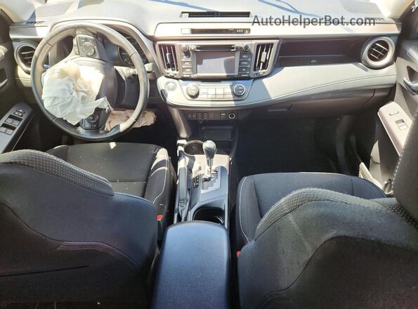 JTMRFREV2JJ742927 2018 TOYOTA RAV4 Blue Vista del salpicadero