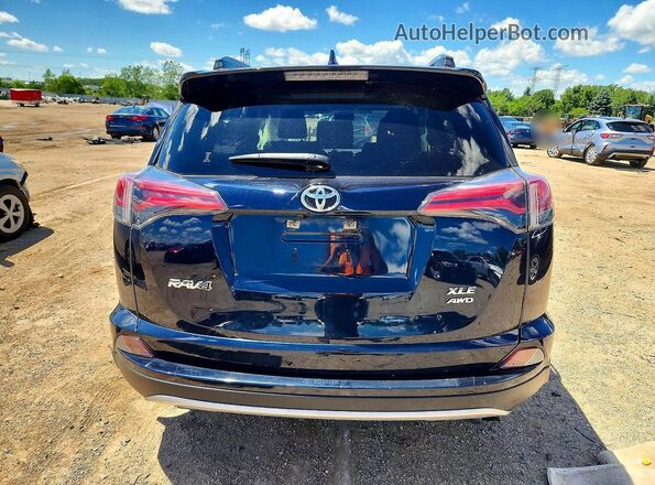 JTMRFREV2JJ742927 2018 TOYOTA RAV4 Blue Vista trasera