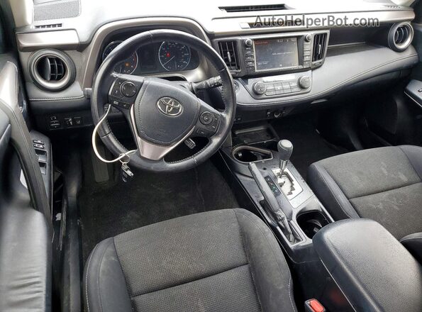 JTMRFREV3GD184321 2016 TOYOTA RAV4 Gray Dashboard view