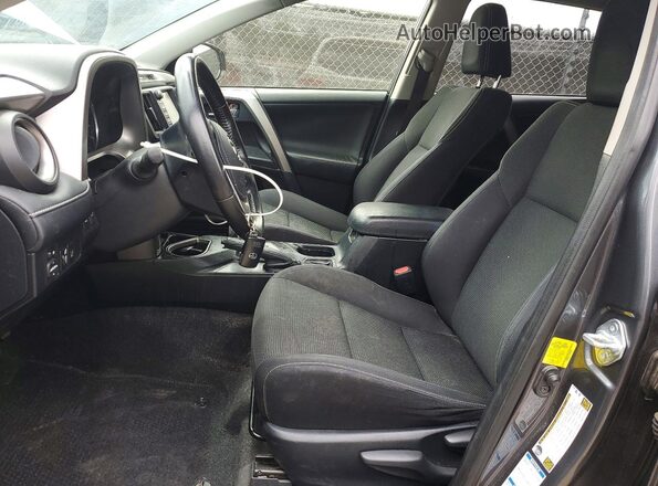 JTMRFREV3GD184321 2016 TOYOTA RAV4 Gray Front interior view