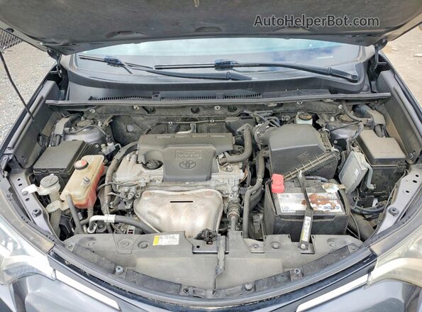 JTMRFREV3GD184321 2016 TOYOTA RAV4 Gray Rear interior view
