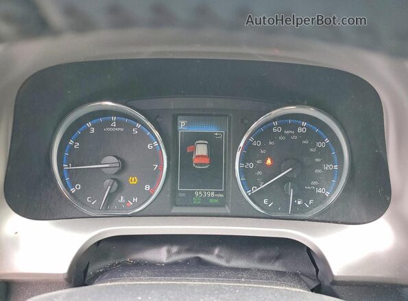 JTMRFREV3GD184321 2016 TOYOTA RAV4 Gray Instrument cluster view