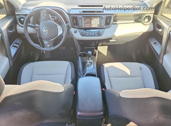 JTMRFREV3GJ065279 2016 TOYOTA RAV4 White Widok deski rozdzielczej